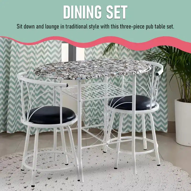 Kings Brand Furniture Somis Pub Dining Set
