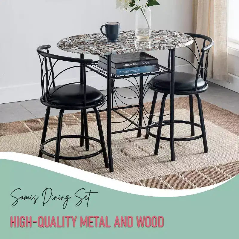 Kings Brand Furniture Somis Pub Dining Set