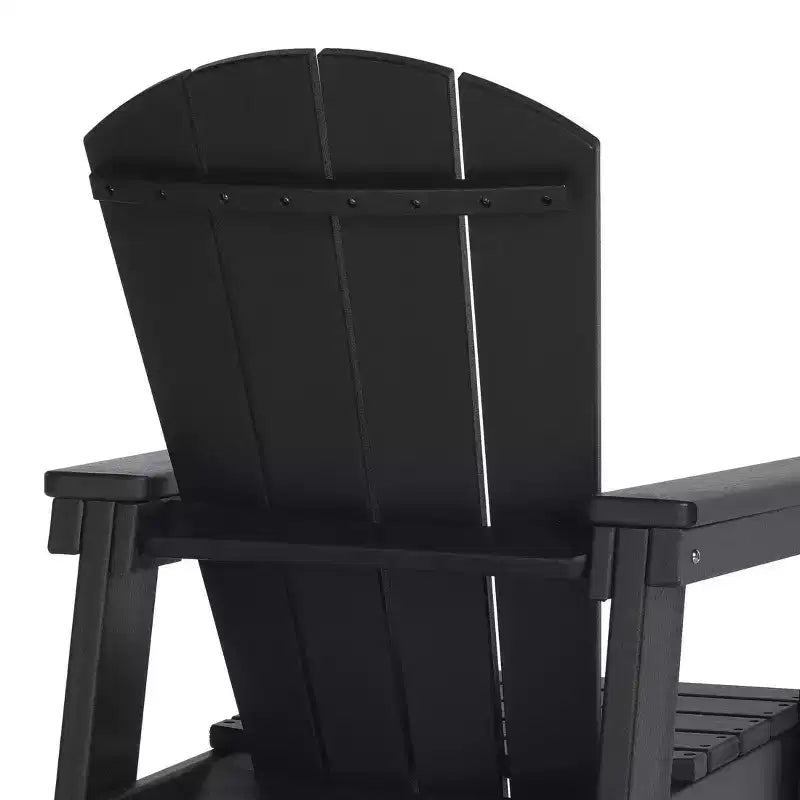 WestinTrends Malibu Kids 5-Piece HDPE Outdoor Square Patio Dining Table and Chairs Set