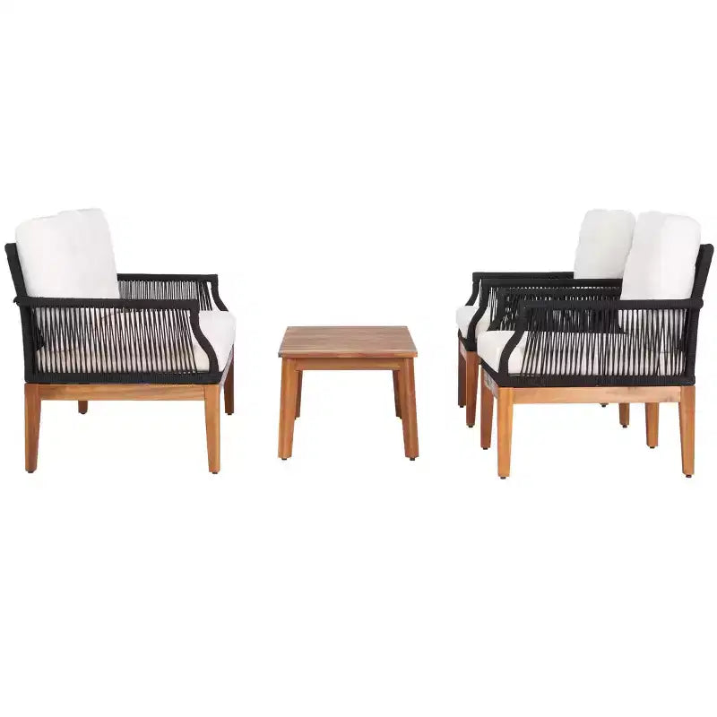 Winslo 4 Piece Living Set - Indoor/Outdoor - PAT7075 - Safavieh