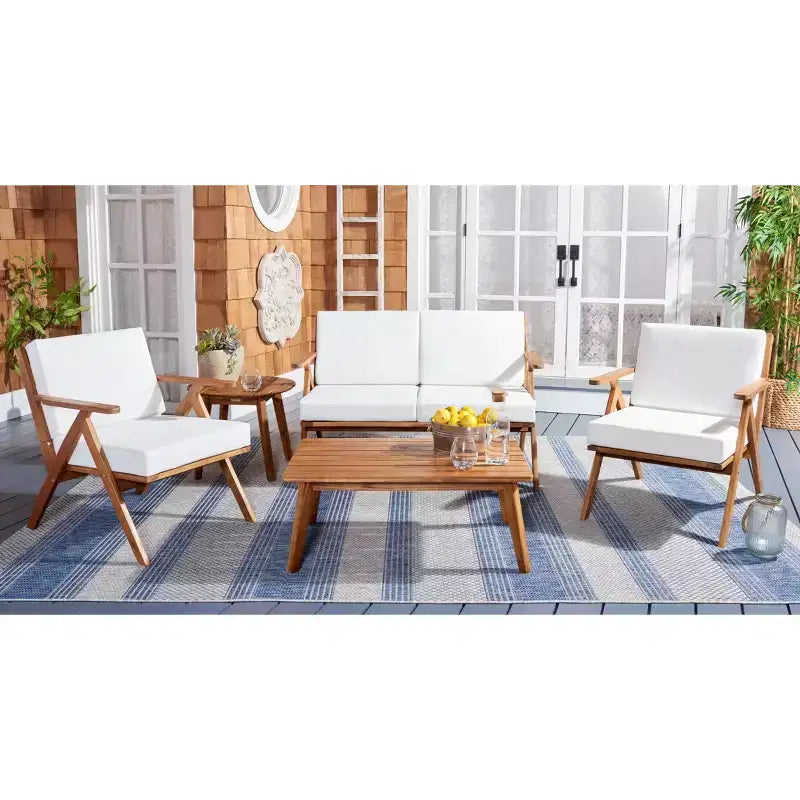 Dryad 5 Piece Living Set - Indoor/Outdoor - PAT7306 - Safavieh