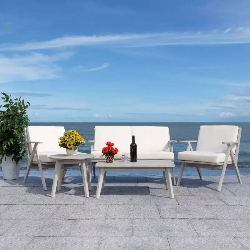 Dryad 5 Piece Living Set - Indoor/Outdoor - PAT7306 - Safavieh