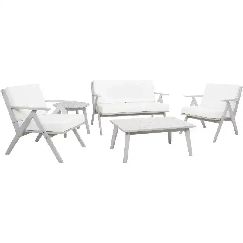 Dryad 5 Piece Living Set - Indoor/Outdoor - PAT7306 - Safavieh
