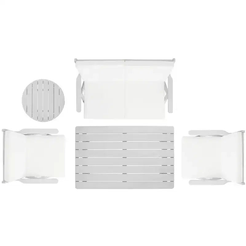 Dryad 5 Piece Living Set - Indoor/Outdoor - PAT7306 - Safavieh