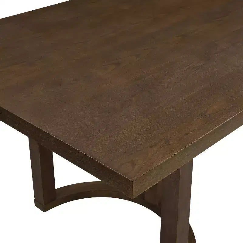 Christopher Knight Home Keira 7 Piece Modern Rattan and Rubberwood Upholstered Dining Set