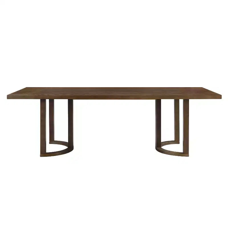 Christopher Knight Home Keira 7 Piece Modern Rattan and Rubberwood Upholstered Dining Set