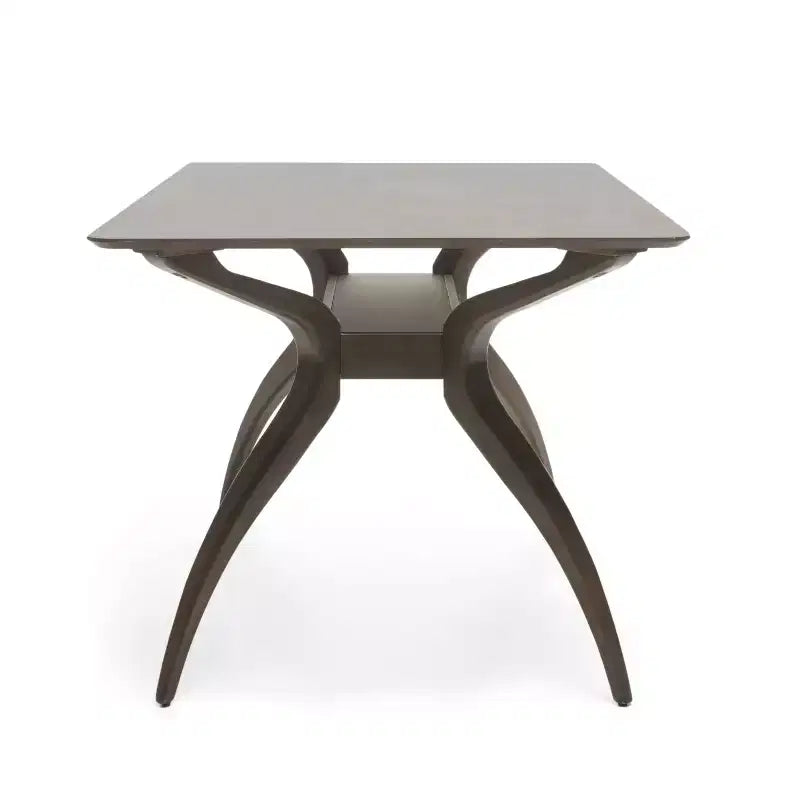 Christopher Knight Home Fausett Mid Century Modern Fabric Upholstered Wood 5 Piece Dining Set