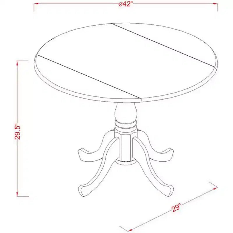 HomeStock Kitchen Nook Dining Table Set