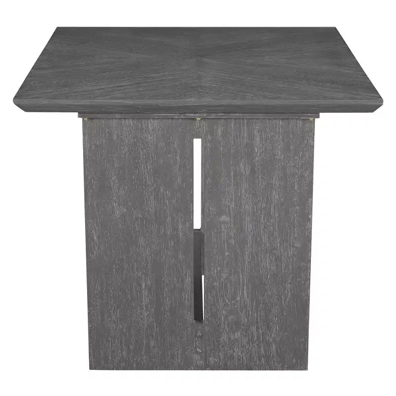 GDFStudio Herty 6 Piece Dining Set with 60 Rubberwood Kitchen Table and Upholstered Chairs & Bench