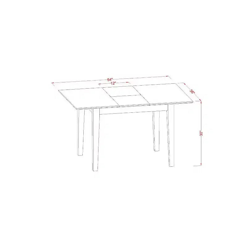 Coastal Dining Set - Table, Chairs & Bench for Small Kitchens
