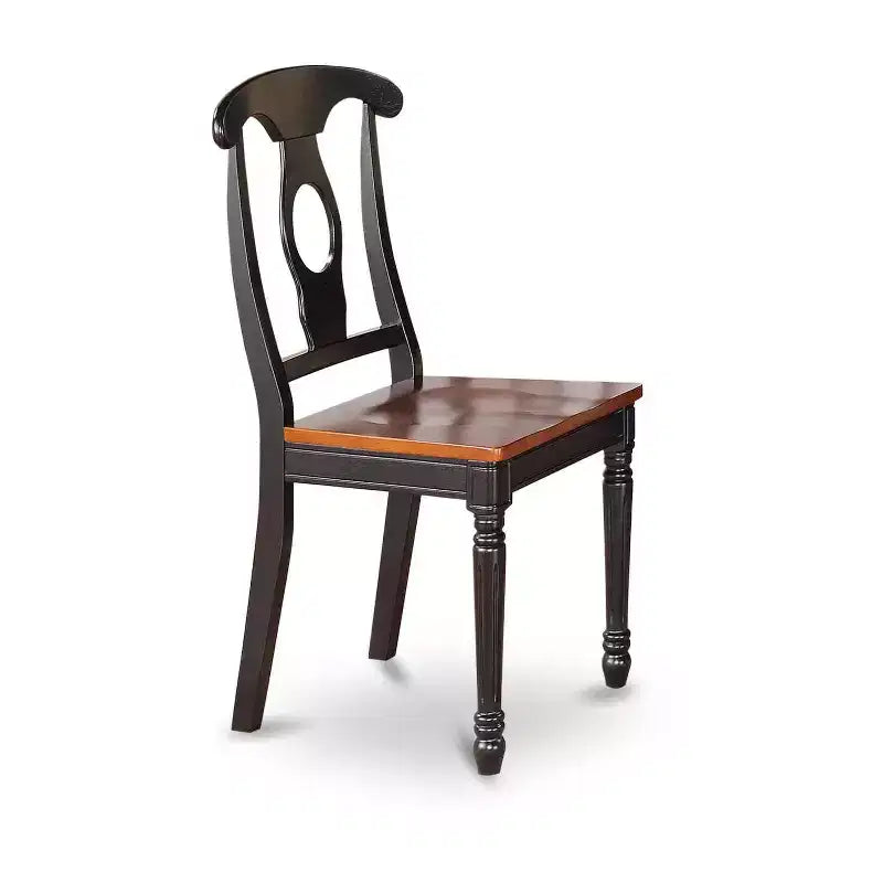 Contemporary Dining Table Set - 5 Piece Chic Kitchen Table with Chairs