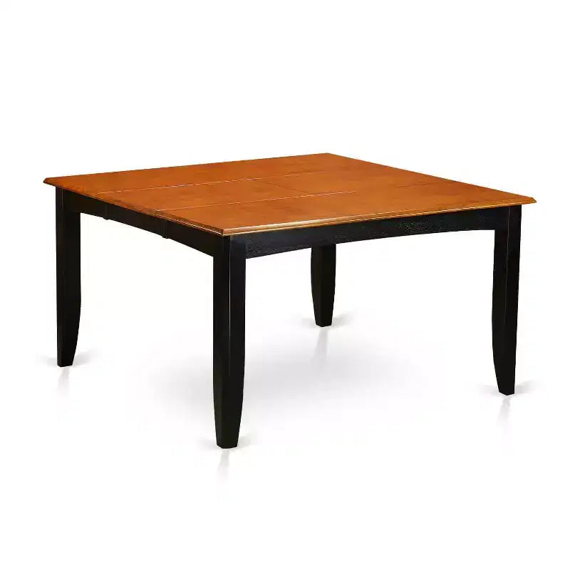 9 Piece Dining Room Furniture Set - Square Table with Butterfly Leaf & 8 Chairs - 54x54 Inch
