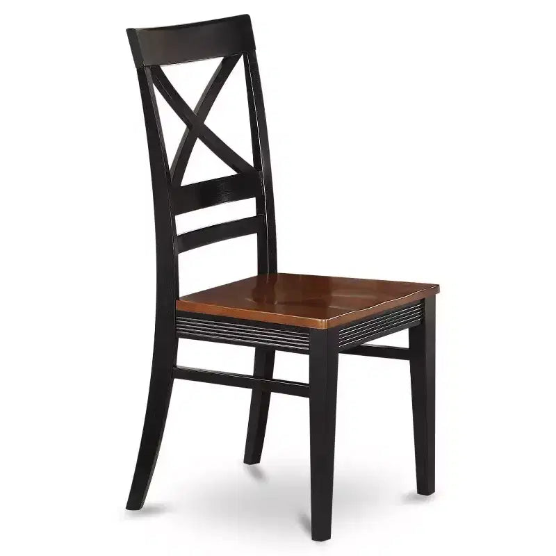9 Piece Dining Room Furniture Set - Square Table with Butterfly Leaf & 8 Chairs - 54x54 Inch