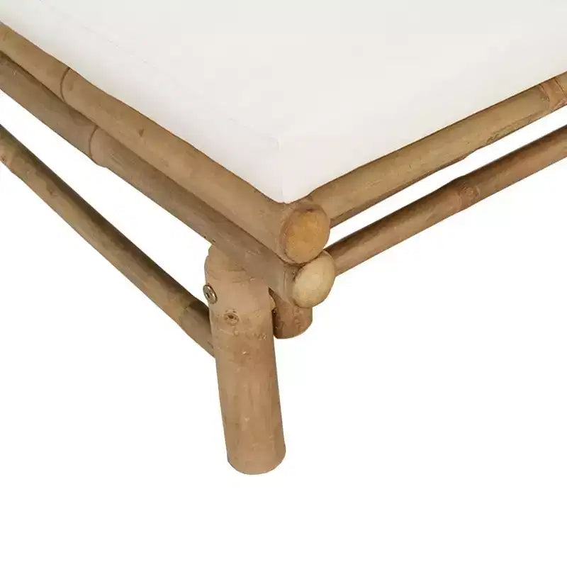 vidaXL Garden Lounge Set Natural Bamboo,