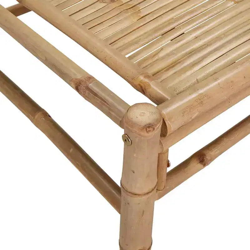 vidaXL Garden Lounge Set Natural Bamboo,
