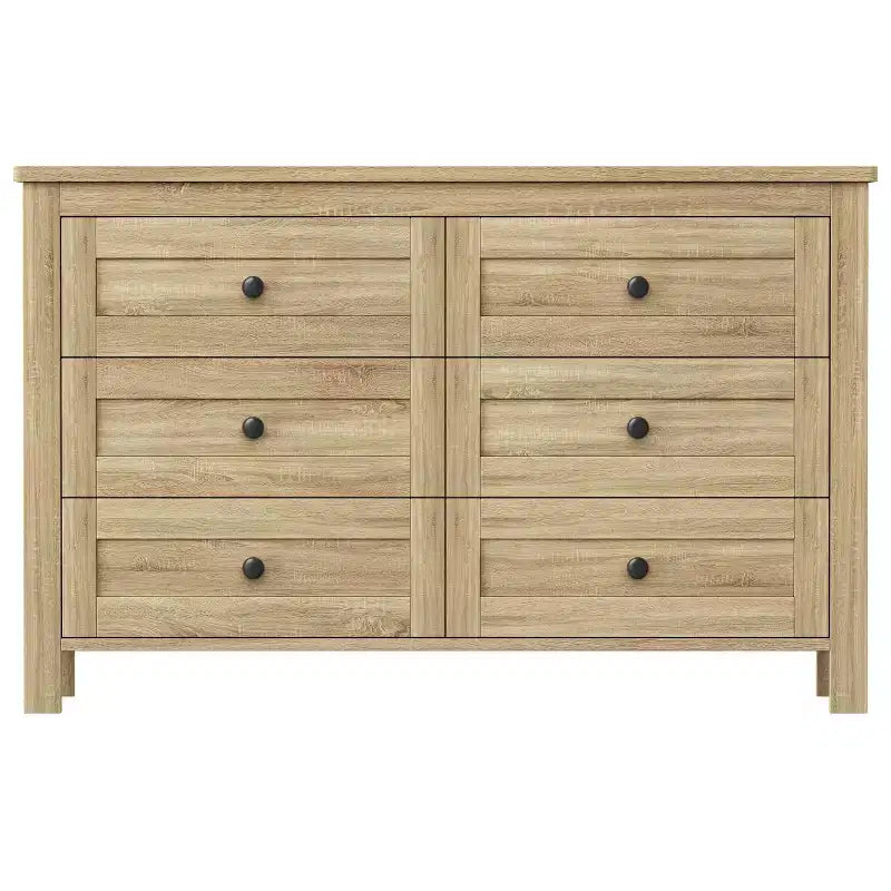 MAYEERTY 3 Pieces Full Bedroom with Double Sliding Door Storage Headboard and Chariging Station Storage Nightstand and Dresser for Bedroom Natural