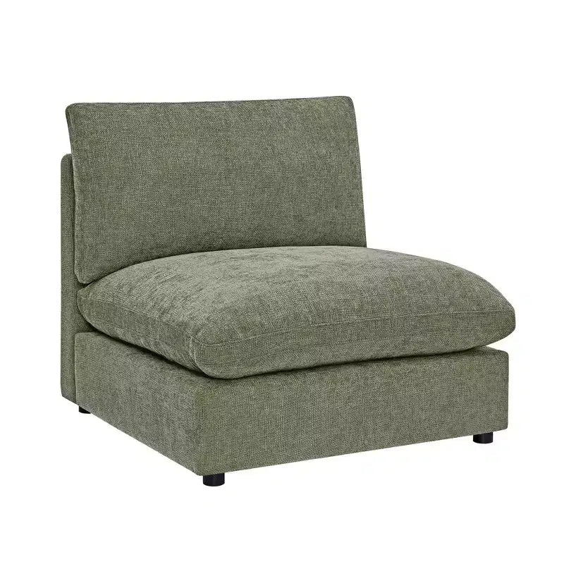 Morden Fort 140'' Modular Sectional Sofa with Storage Ottoman, U Shape Cloud Couch with 22 Deep Seat, Modern Chenille Sectional Sofa for Living Room