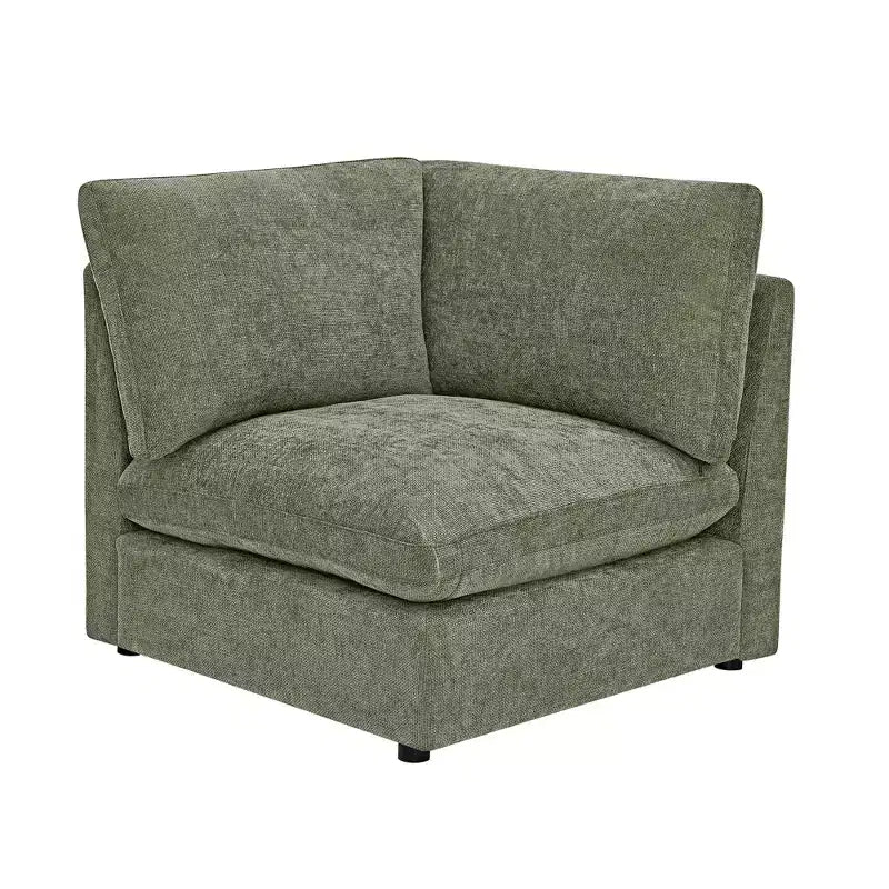 Morden Fort 140'' Modular Sectional Sofa with Storage Ottoman, U Shape Cloud Couch with 22 Deep Seat, Modern Chenille Sectional Sofa for Living Room