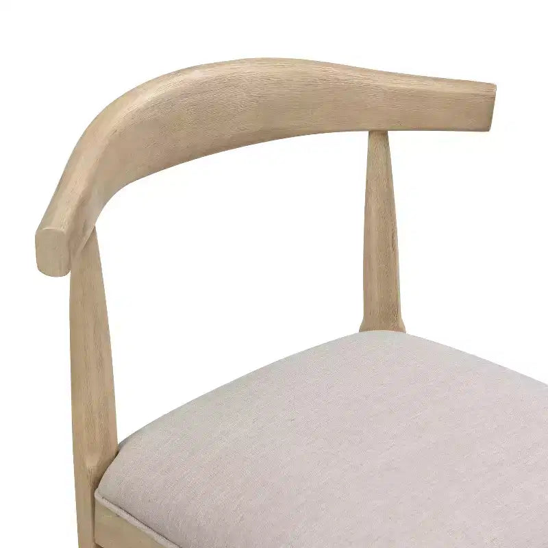 Christopher Knight Home Robert 3 Piece Farmhouse Rubberwood Upholstered Counter Height Dining Chairs with Fluted Table