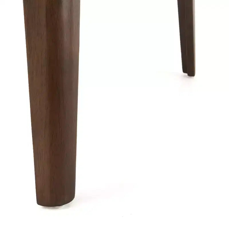 Modern Dining Set for 4, 5 Pieces Rectangular Solid Wood Table Set with 4 Upholstered Chairs for Small Space Kitchen
