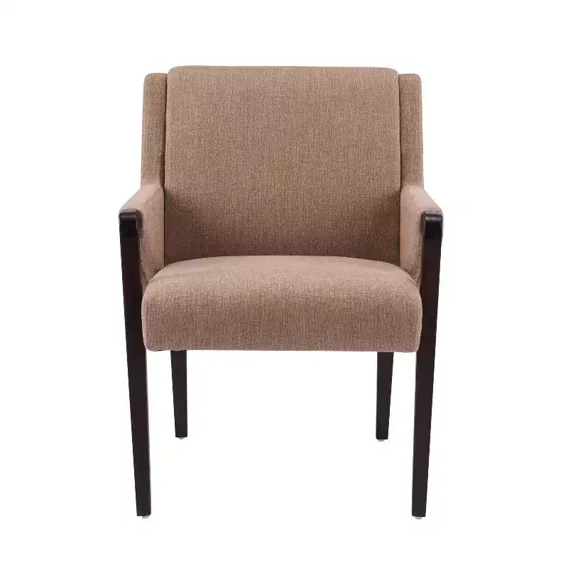 Christopher Knight Home Arvind Modern 5 Piece Rubberwood Linen Upholstered Dining Set with Round Table