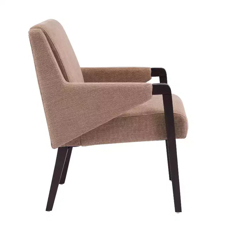 Christopher Knight Home Arvind Modern 5 Piece Rubberwood Linen Upholstered Dining Set with Round Table
