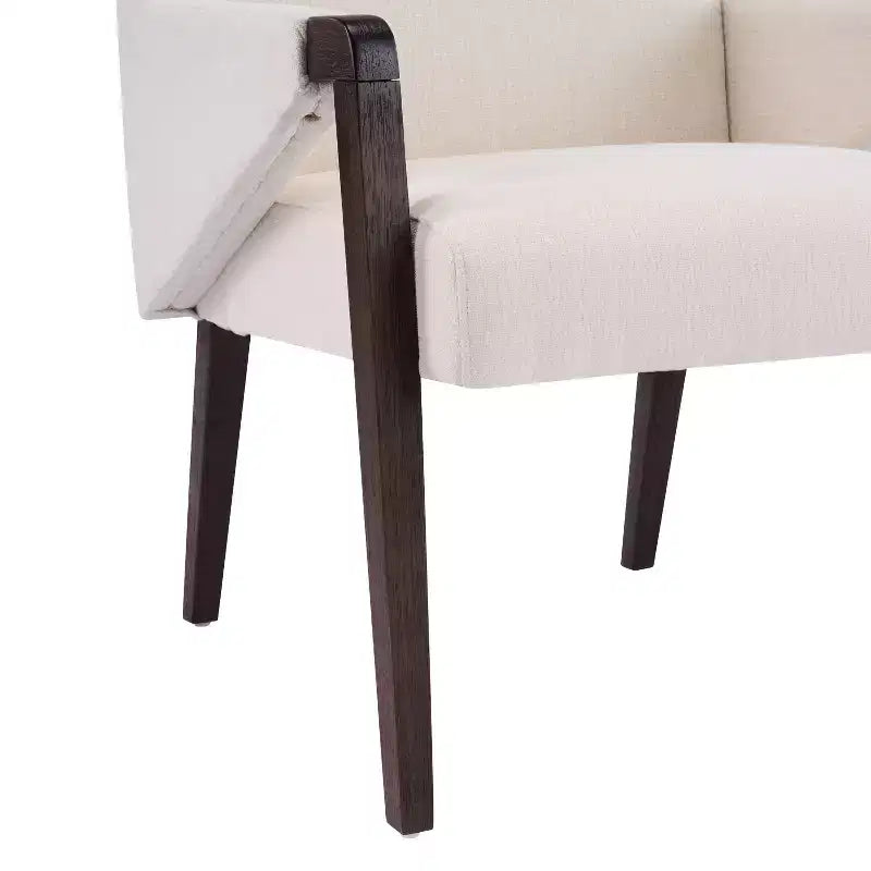 Christopher Knight Home Selena 7 Piece Mid-Century Modern Upholstered Dining Chairs with Rectangle Table
