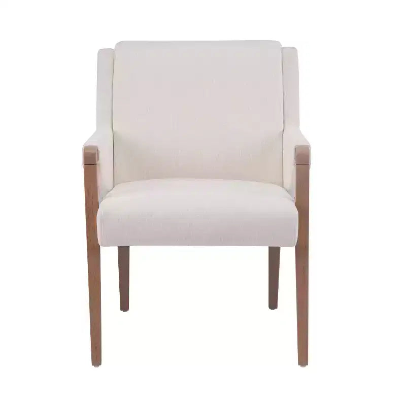 Christopher Knight Home Selena 7 Piece Mid-Century Modern Upholstered Dining Chairs with Rectangle Table