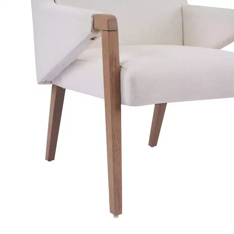 Christopher Knight Home Selena 7 Piece Mid-Century Modern Upholstered Dining Chairs with Rectangle Table
