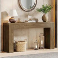 Console de style campagnard en bois composite de 150 cm