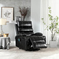 Fauteuil inclinable releveur avec 8 points de massage, chaleur lombaire et porte-gobelets — Pour seniors