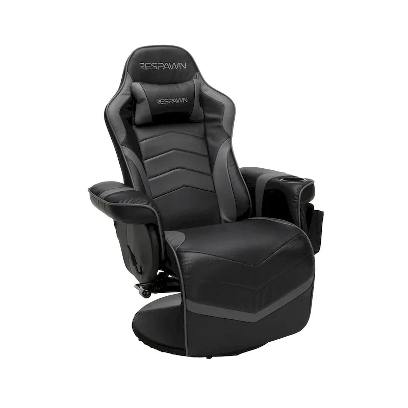 Gaming Recliner - Reclining Gaming Chair with Footrest