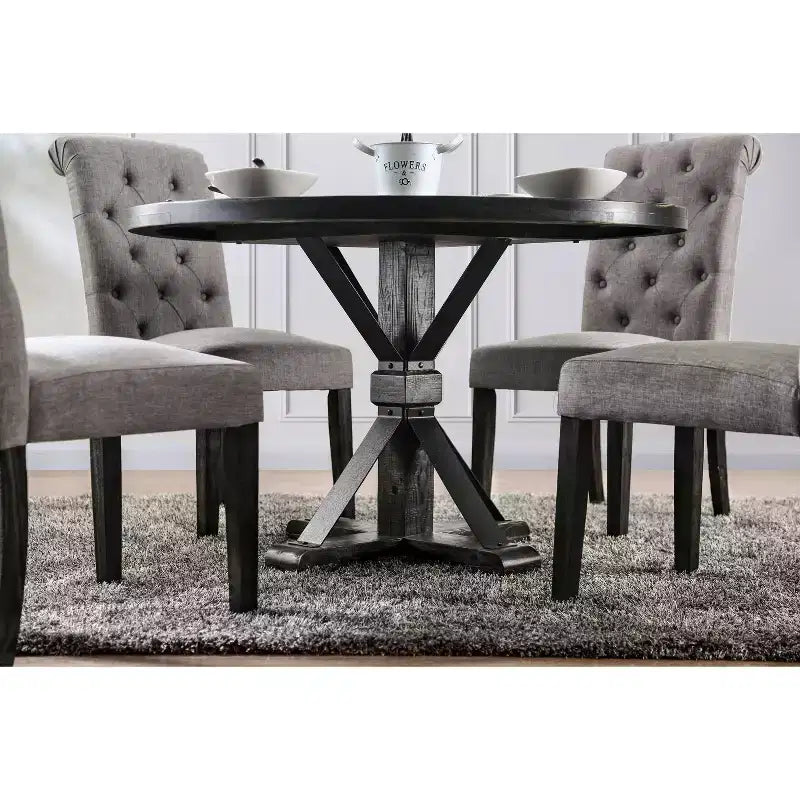 5pc Hedgeburn Round Dining Set - HOMES: Inside + Out