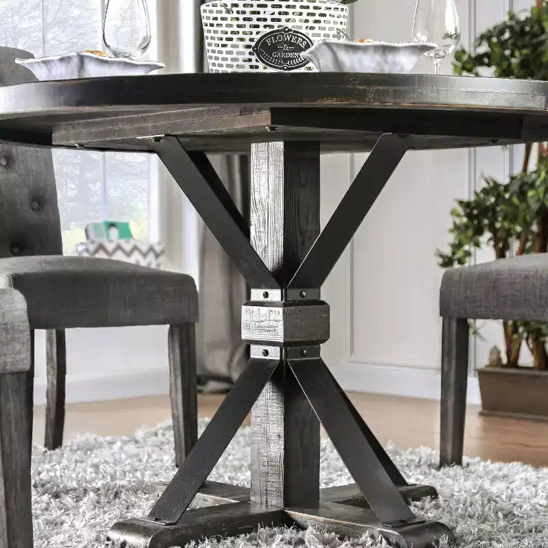 5pc Hedgeburn Round Dining Set - HOMES: Inside + Out