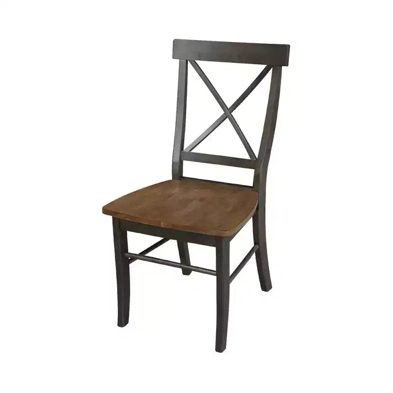 42 Mase Dual Drop Leaf Table with 2 X Back Chairs - International Concepts
