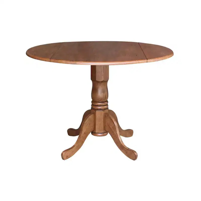 42 Mase Dual Drop Leaf Table with 2 X Back Chairs - International Concepts
