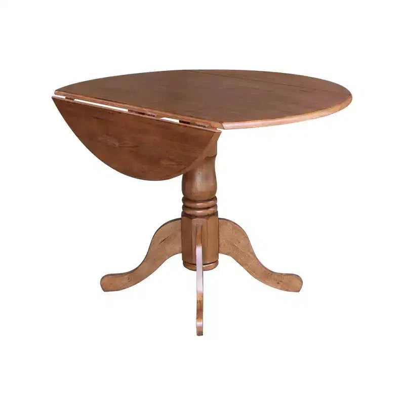 42 Mase Dual Drop Leaf Table with 2 X Back Chairs - International Concepts
