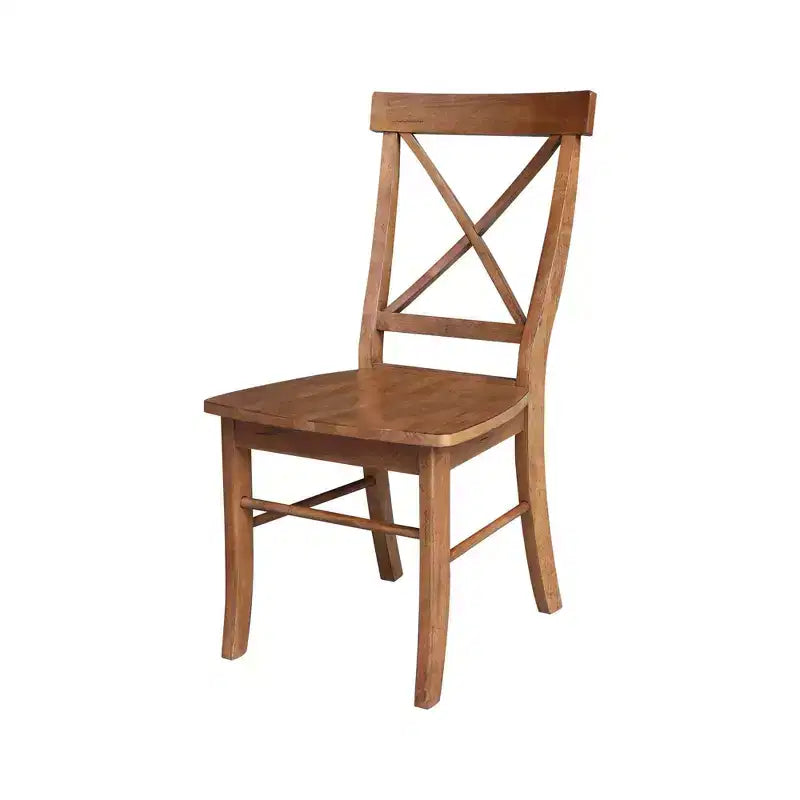 42 Mase Dual Drop Leaf Table with 2 X Back Chairs - International Concepts
