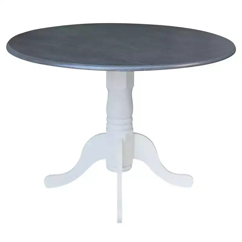 42 Mase Dual Drop Leaf Table with 2 X Back Chairs - International Concepts