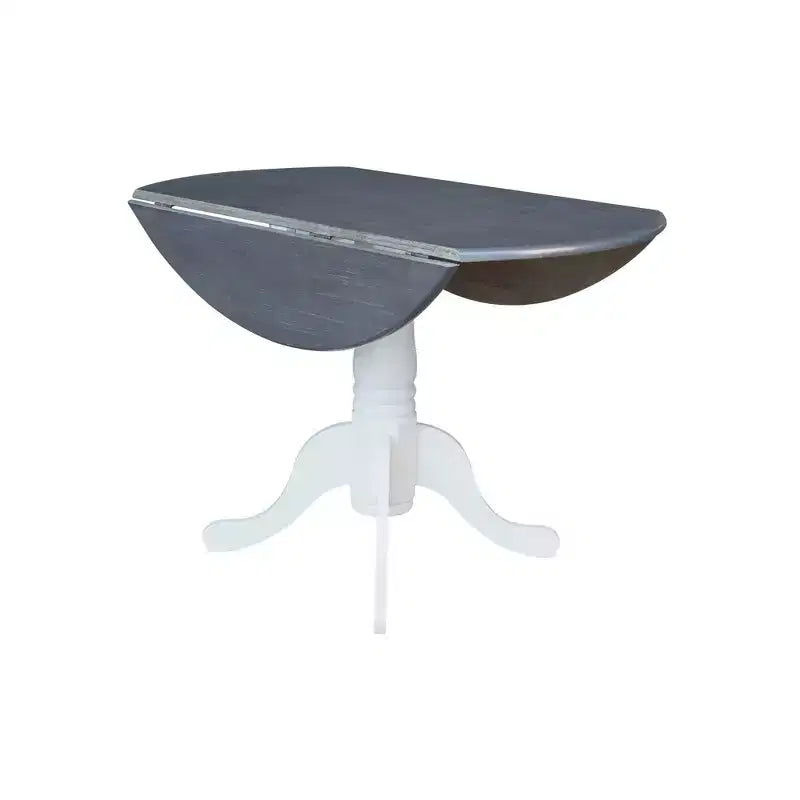 42 Mase Dual Drop Leaf Table with 2 X Back Chairs - International Concepts