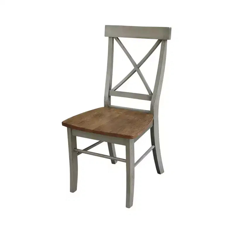 42 Mase Dual Drop Leaf Table with 2 X Back Chairs - International Concepts