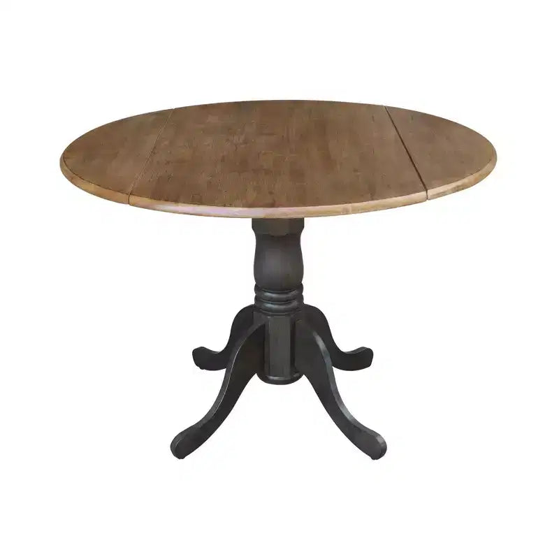 42 Mase Dual Drop Leaf Table with 2 X Back Chairs - International Concepts