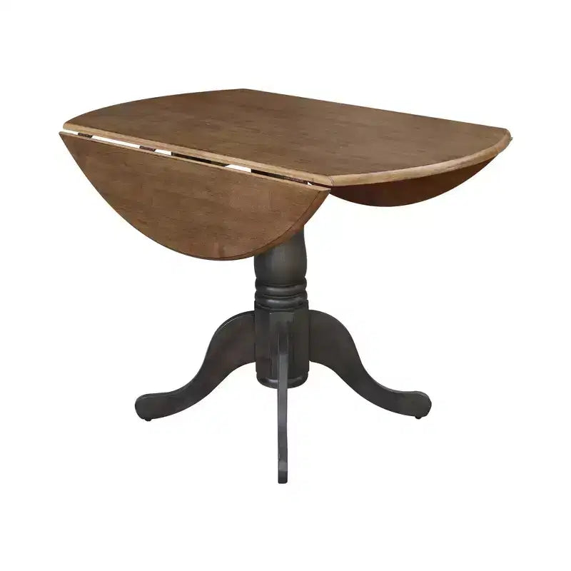 42 Mase Dual Drop Leaf Table with 2 X Back Chairs - International Concepts