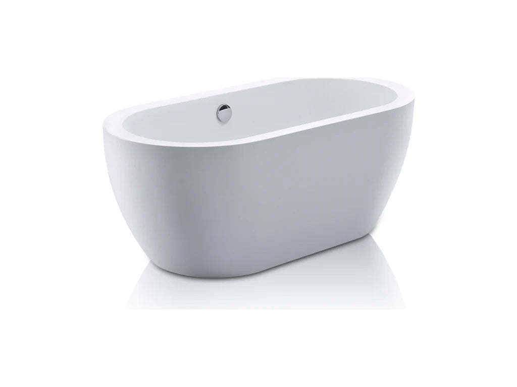 Baignoire ?lot - 178L - 149x75x58cm - Blanche - Acrylique - Doucezen