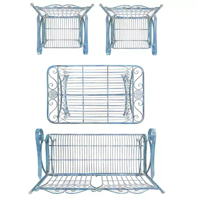 Leah 4 Piece Patio Set - Indoor/Outdoor - PAT5000 - Safavieh
