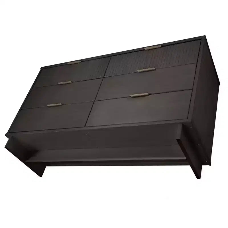 Manhattan Comfort 3pc Granville Chest with Single Dresser and Double Dresser Bedroom Set