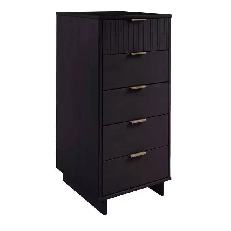Manhattan Comfort 3pc Granville Chest with Single Dresser and Double Dresser Bedroom Set