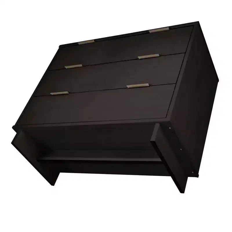 Manhattan Comfort 3pc Granville Chest with Single Dresser and Double Dresser Bedroom Set