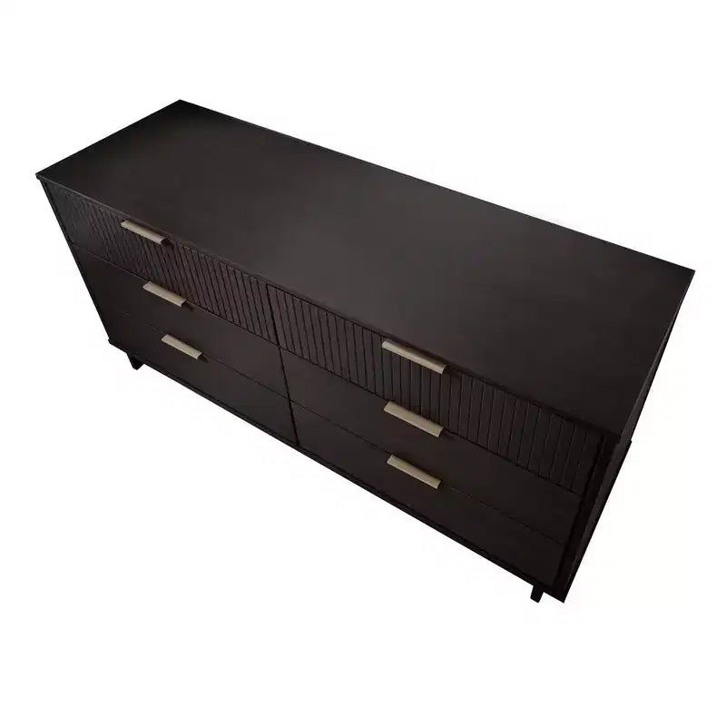 Manhattan Comfort 3pc Granville Chest with Single Dresser and Double Dresser Bedroom Set