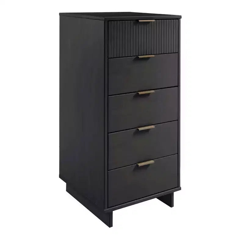 Manhattan Comfort 3pc Granville Chest with Single Dresser and Double Dresser Bedroom Set